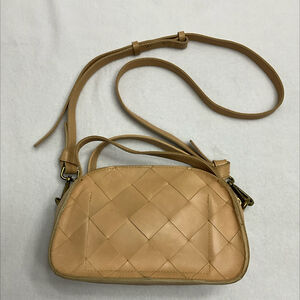 MADEWELL-WOVEN LEATHER BAG